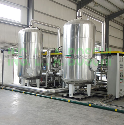 Liquid oxygen plant for large scale industries 
